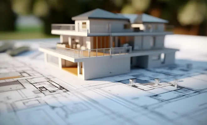 Plan de maison individuelle, Menton, B.E.T. PETILLOT